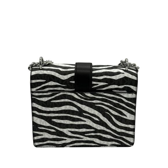 RETAIL $498 Michael Kors Greenwich Small Zebra Print Crossbody Bag*BNWT - Picture 9 of 11